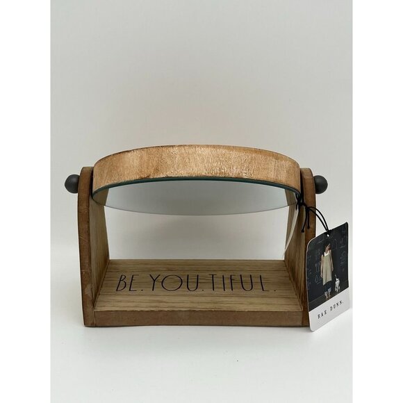 VHTF NWT Rae Dunn Be.You.Tiful Mirror - Picture 1 of 6